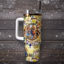 Golden State Warriors Basketball NBA Sport Custom Stanley Quencher 30oz-40oz Stainless Steel Tumbler
