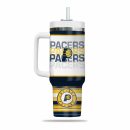 Indiana Pacers NBA Custom Stanley Quencher 30oz-40oz Stainless Steel Tumbler Hot And Cold Tumbler
