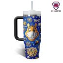 Indiana Pacers NBA Custom Stanley Quencher 30oz-40oz Stainless Steel Tumbler Hot And Cold Tumbler