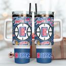 Los Angeles Clippers Basketball team NBA Sport Custom Stanley Quencher 30oz-40oz Stainless Steel Tumbler