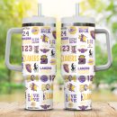 Los Angeles Lakers x Kobe Bryant NBA Custom Stanley Quencher 30oz-40oz Stainless Steel Tumbler Hot And Cold Tumbler