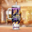 Los Angeles Lakers NBA Custom Stanley Quencher 30oz-40oz Stainless Steel Tumbler