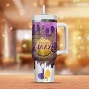 Los Angeles Lakers NBA Custom Stanley Quencher 30oz-40oz Stainless Steel Tumbler