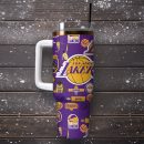 Los Angeles Lakers NBA Sport Custom Stanley Quencher 30oz-40oz Stainless Steel Tumbler