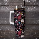 Miami Heat Basketball NBA Sport Custom Stanley Quencher 30oz-40oz Stainless Steel Tumbler