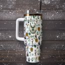 Milwaukee Bucks NBA Sports Custom Stanley Quencher 30oz-40oz Stainless Steel Tumbler Hot And Cold Tumbler