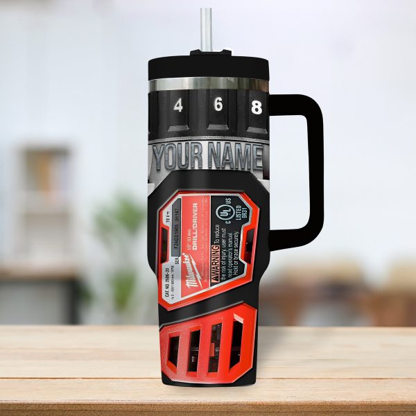 Milwaukee Bucks NBA Custom Stanley Quencher 30oz-40oz Stainless Steel Tumbler - Image 3