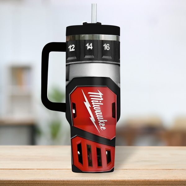 Milwaukee Bucks NBA Custom Stanley Quencher 30oz-40oz Stainless Steel Tumbler - Image 4