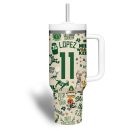 Milwaukee Bucks NBA Custom Stanley Quencher 30oz-40oz Stainless Steel Tumbler