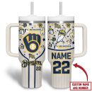 Milwaukee Bucks NBA Custom Stanley Quencher 30oz-40oz Stainless Steel Tumbler