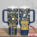 Milwaukee Bucks NBA Custom Stanley Quencher 30oz-40oz Stainless Steel Tumbler