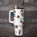 Minnesota Timberwolves NBA Sport Custom Stanley Quencher 30oz-40oz Stainless Steel Tumbler