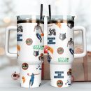 Minnesota Timberwolves NBA Sport Custom Stanley Quencher 30oz-40oz Stainless Steel Tumbler