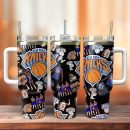 New York Knicks NBA Sport Custom Stanley Quencher 30oz-40oz Stainless Steel Tumbler