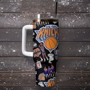 New York Knicks NBA Sport Custom Stanley Quencher 30oz-40oz Stainless Steel Tumbler