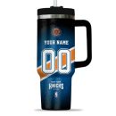New York Knicks NBA Custom Stanley Quencher 30oz-40oz Stainless Steel Tumbler Hot And Cold Tumbler