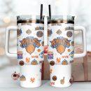 New York Knicks Basketball NBA Sport Custom Stanley Quencher 30oz-40oz Stainless Steel Tumbler Hot And Cold Tumbler