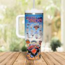 New York Knicks NBA Custom Stanley Quencher 30oz-40oz Stainless Steel Tumbler