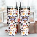 Phoenix Suns Basketball NBA Sport Custom Stanley Quencher 30oz-40oz Stainless Steel Tumbler