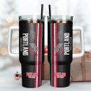 Portland Trail Blazers Basketball NBA Sport Custom Stanley Quencher 30oz-40oz Stainless Steel Tumbler Hot And Cold Tumbler