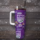 Sacramento Kings Basketball NBA Sport Custom Stanley Quencher 30oz-40oz Stainless Steel Tumbler