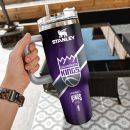 NBA Sacramento Kings Custom Stanley Quencher 30oz-40oz Stainless Steel Tumbler Hot And Cold Tumbler