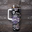 Sacramento Kings NBA Basketball Sport Custom Stanley Quencher 30oz-40oz Stainless Steel Tumbler