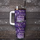 Sacramento Kings Basketball NBA Sport Custom Stanley Quencher 30oz-40oz Stainless Steel Tumbler