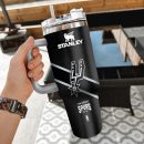 NBA San Antonio Spurs Custom Stanley Quencher 30oz-40oz Stainless Steel Tumbler Hot And Cold Tumbler