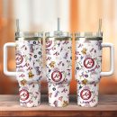 Atlanta Braves Baseball MLB Sport Custom Stanley Quencher 30oz-40oz Stainless Steel Tumbler