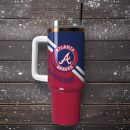 Atlanta Braves Baseball MLB Sport Custom Stanley Quencher 30oz-40oz Stainless Steel Tumbler Hot And Cold Tumbler