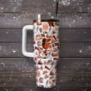 Baltimore Orioles MLB Sports Custom Stanley Quencher 30oz-40oz Stainless Steel Tumbler Hot And Cold Tumbler