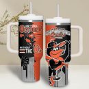 Baltimore Orioles MLB Custom Stanley Quencher 30oz-40oz Stainless Steel