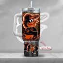 MLB Baltimore Orioles Mickey Mouse Custom Stanley Quencher 30oz-40oz Stainless Steel Tumbler Hot And Cold Tumbler