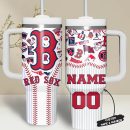 Boston Red Sox MLB Custom Stanley Quencher 30oz-40oz Stainless Steel
