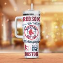 Boston Red Sox MLB Custom Stanley Quencher 30oz-40oz Stainless Steel Tumbler