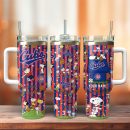 Chicago Cubs x Peanuts MLB Sports Custom Stanley Quencher 30oz-40oz Stainless Steel Tumbler Hot And Cold Tumbler