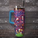 Chicago Cubs x Peanuts MLB Sports Custom Stanley Quencher 30oz-40oz Stainless Steel Tumbler Hot And Cold Tumbler