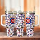 Chicago Cubs MLB Sports Custom Stanley Quencher 30oz-40oz Stainless Steel Tumbler Hot And Cold Tumbler
