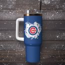 Chicago Cubs MLB Sport Custom Stanley Quencher 30oz-40oz Stainless Steel Tumbler