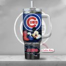 MLB Chicago Cubs Mickey Mouse Custom Stanley Quencher 30oz-40oz Stainless Steel Tumbler Hot And Cold Tumbler