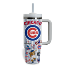 Chicago Cubs Baseball MLB Custom Stanley Quencher 30oz-40oz Stainless Steel Tumbler Hot And Cold Tumbler
