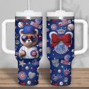 Chicago Cubs MLB Custom Stanley Quencher 30oz-40oz Stainless Steel Tumbler