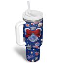 Chicago Cubs MLB Custom Stanley Quencher 30oz-40oz Stainless Steel Tumbler