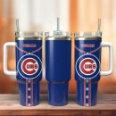 Chicago Cubs Baseball MLB Custom Stanley Quencher 30oz-40oz Stainless Steel Tumbler Hot And Cold Tumbler