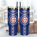 Chicago Cubs Baseball MLB Custom Stanley Quencher 30oz-40oz Stainless Steel Tumbler Hot And Cold Tumbler