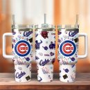 Chicago Cubs Baseball MLB Sport Custom Stanley Quencher 30oz-40oz Stainless Steel Tumbler Hot And Cold Tumbler