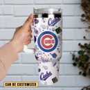 Chicago Cubs Baseball MLB Sport Custom Stanley Quencher 30oz-40oz Stainless Steel Tumbler Hot And Cold Tumbler