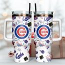 Chicago Cubs Baseball MLB Sport Custom Stanley Quencher 30oz-40oz Stainless Steel Tumbler Hot And Cold Tumbler