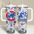 Chicago Cubs MLB Custom Stanley Quencher 30oz-40oz Stainless Steel Tumbler